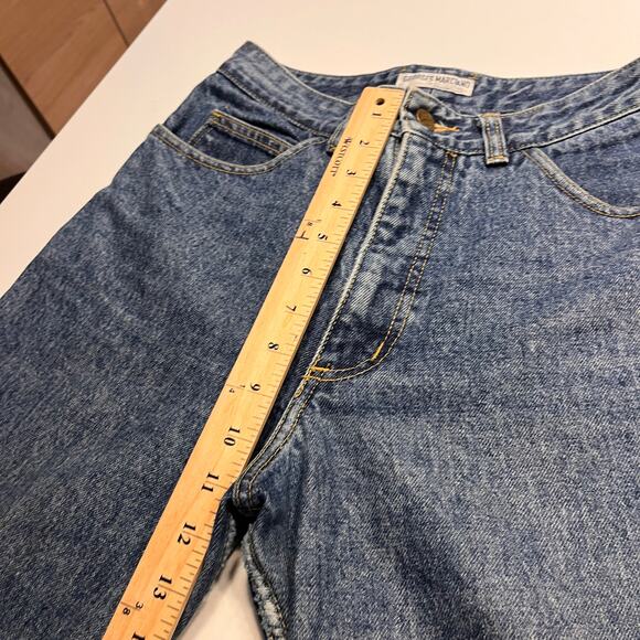 VTG 90's Guess By Georges Marciano Tapered Leg Ankle Jeans Size 32 - Picture 8 of 10